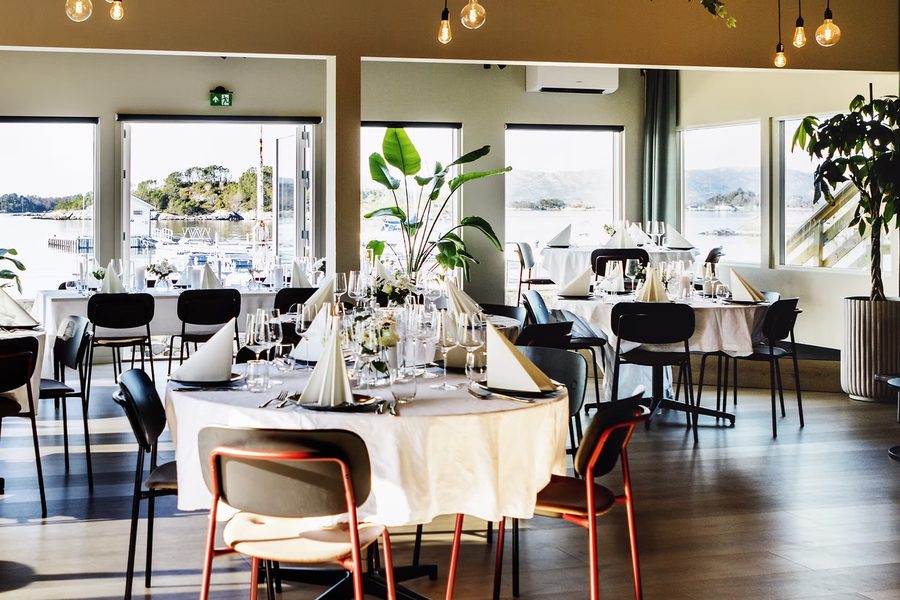 Restaurant hos HAVN Hjellestad